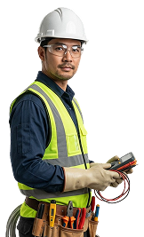 Electrical Services worker